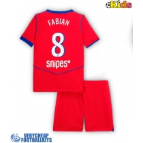 Paris Saint-Germain Fabian Ruiz #8 Replica Third Minikit 2025-26 Short Sleeve (+ pants)